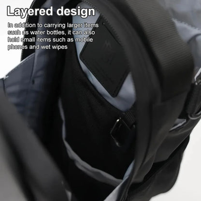 Magnetic Gym Bag Large Capacity Magnetic Carrier Bag with Phone Pocket Portable Gym Water Bottle Pouch Gym Accessories Organizer